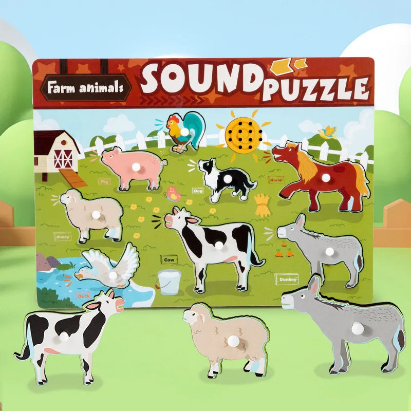 Sound Matching Game™ – Suoni e scoperte – Puzzle sonoro educativo
