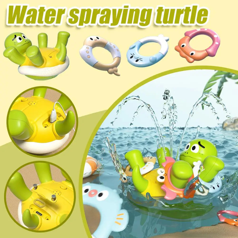 Water Turtle™ – Divertimento nella vasca da bagno - Fontana di tartarughe