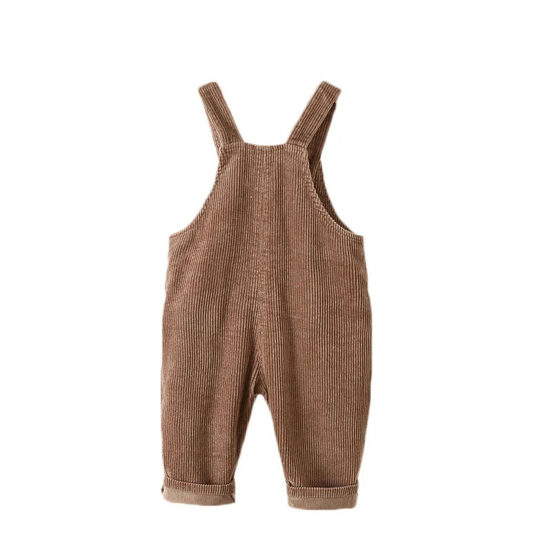 TinyTrend – Comodi ed eleganti – Salopette in tessuto a costine