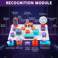 Thumbnail for STEM Electronic Building Kit – Istruttivo e tecnico – Set di esperimenti sul circuito