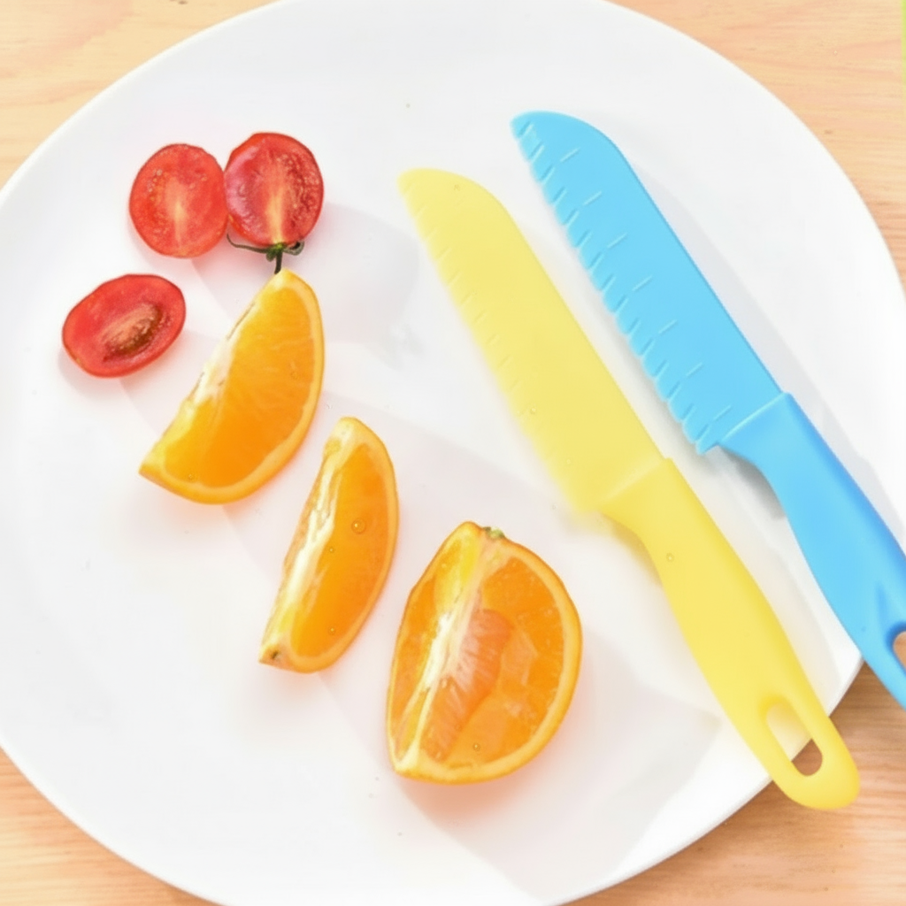 MiniChef – Sicuro e adatto ai bambini - Coltello da taglio per bambini