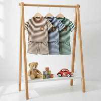 Thumbnail for Kids Stripe Outfit – Tendenza e comfort – Outfit estivo per bambini