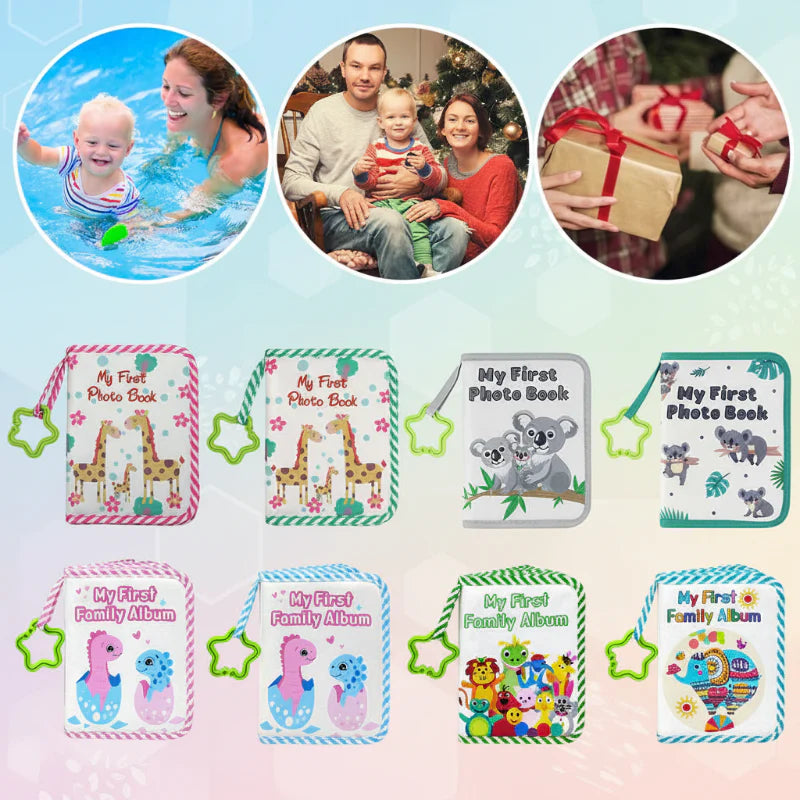 Baby Photo Album – Delicato & Ricordi – Album fotografico in tessuto