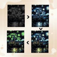 Thumbnail for GlowArt – Glow-in-the-dark – Set di gratta e vinci