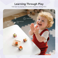 Thumbnail for WoodMind – Creativo e didattico – Puzzle in legno 6 in 1 con animali Montessori