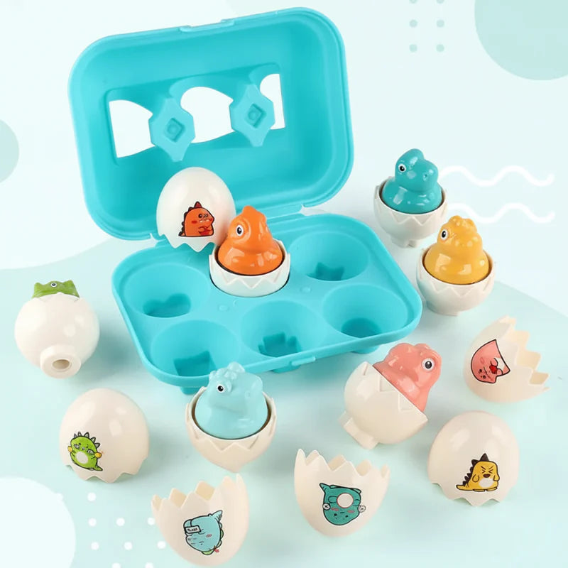 Montessori 3D Eggs Puzzle – Divertente per Pasqua - Gioco di smistamento delle uova