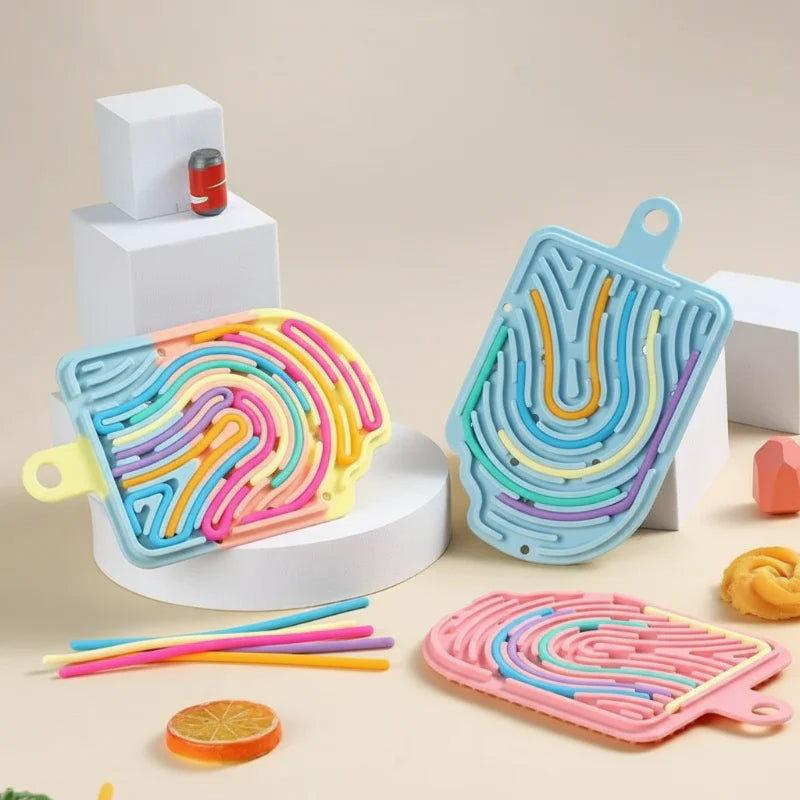 FidgetFrost – Giocoso e morbido – Busy Board in silicone