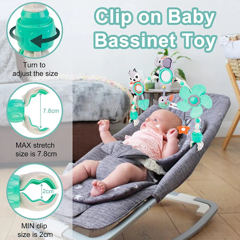 Tiny Tunes – Musicale e mobile – Tenditore del carrello del passeggino