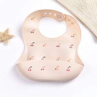 Thumbnail for Silicone Bib - Impermeabile e alla moda - Bavaglino in silicone