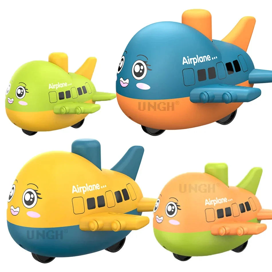 Cartoon Plane Toy™ - Press & Play - Aereo giocattolo