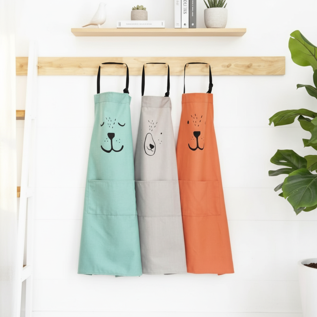 BearBuddy™ – Divertente e pratico – Grembiule per bambini e adulti