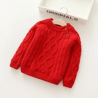 Thumbnail for LittleLoom – Divertente e accogliente – Maglione invernale lavorato a maglia in lana