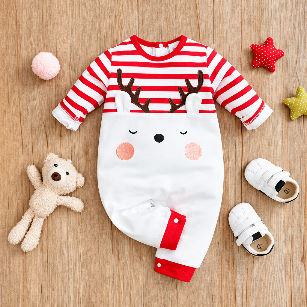 Mini Fashion™ - Materiale morbido - Costume di Natale per bambini