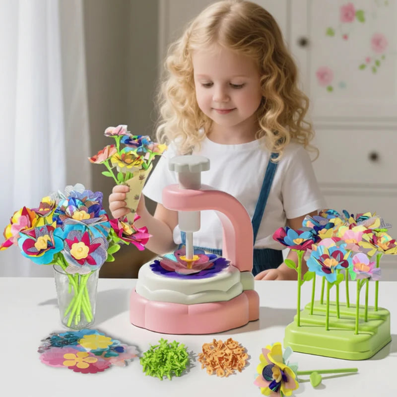 DIY Flower Bouquet Toy – Creativo e interattivo – Set di attività manuali con i fiori