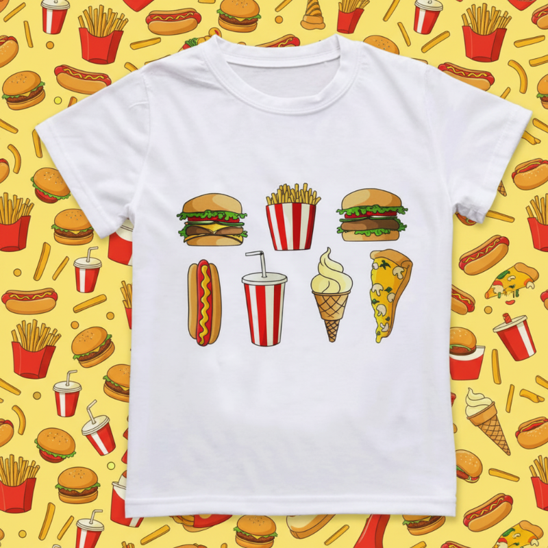 Boys & Girls Summer Tee – Comfort e allegria – T-shirt per bambini con una simpatica stampa