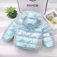 Thumbnail for CuddleCoat  – Giacca imbottita pesante con cappuccio con orecchie da orso