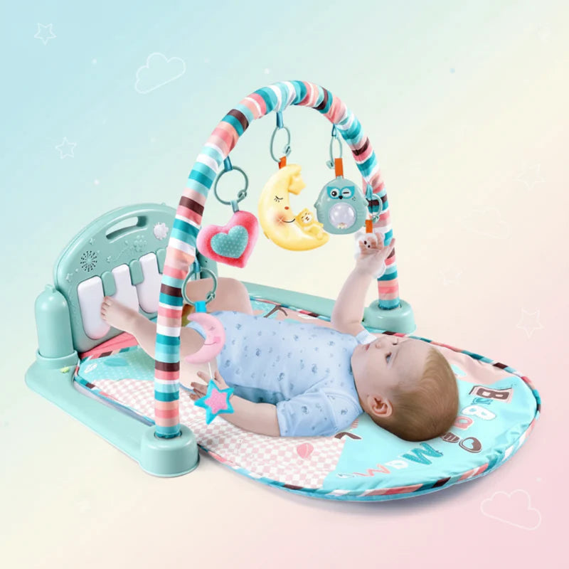 Musical Baby Play Gym – Colorato ed educativo – Tappetino per ginnastica neonatale