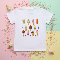 Thumbnail for Boys & Girls Summer Tee – Comfort e allegria – T-shirt per bambini con una simpatica stampa
