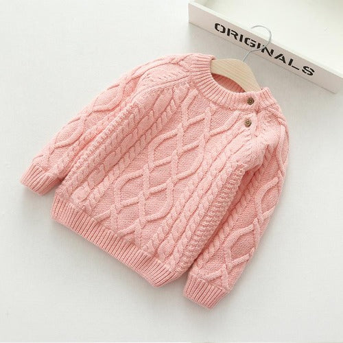 LittleLoom – Divertente e accogliente – Maglione invernale lavorato a maglia in lana