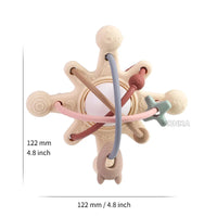 Thumbnail for Sensory Rattle Ball™ – Divertimento con la presa morbida – Giocattoli da dentizione in silicone per bambini