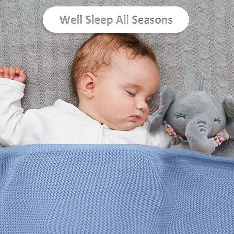 Personalized Baby Blanket – Morbida e unica – Coperta in cotone personalizzata con ricamo