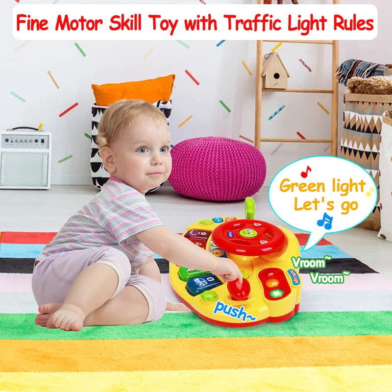 DriveWheel – Interattivo ed educativo – Tastiera e volante