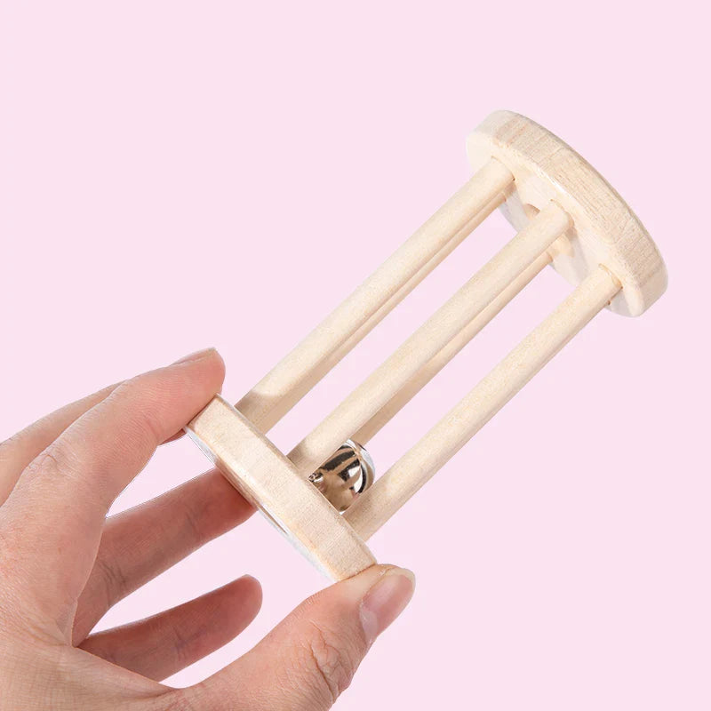 Music Rattle™ – Gabbia Merry Roll – Giocattoli a sonaglio in legno