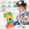 Dino Screwdriver Board™ - Gira ed esplora - Giocattolo sensoriale