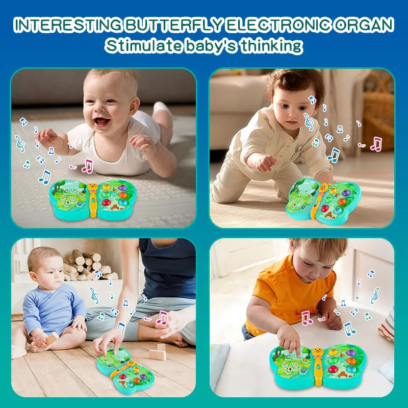 Musical Butterfly™ - Farfalla allegra - Giocattolo musicale interattivo