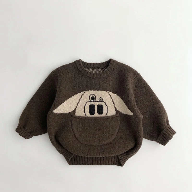 Mini Fashion™ - Fantasia animale con marsupio - Maglione per bambini