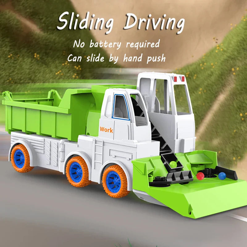 Power Mixer Truck™ – Gira e costruisci - Veicolo da costruzione giocattolo