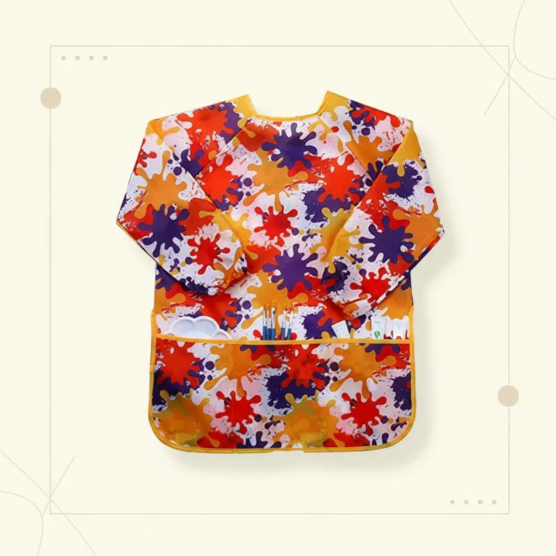 ArtEase – Colorato e idrorepellente – Grembiule da pittura per bambini