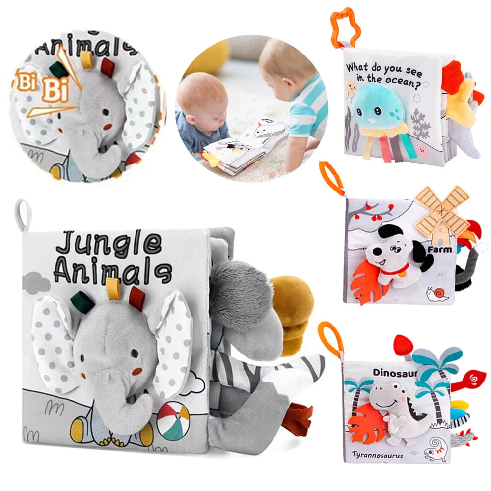 Soft Sensory Book – Sentire e scoprire - Libretto per bambini