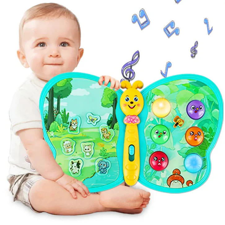 Musical Butterfly™ - Farfalla allegra - Giocattolo musicale interattivo
