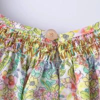 Thumbnail for Floral Dress – Leggera e ariosa – Abito da bambina con maniche svolazzanti