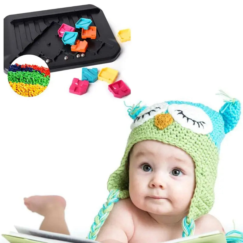 Marmer Logic Game™ - Stimola la logica e la scoperta dei colori - Puzzle per bambini