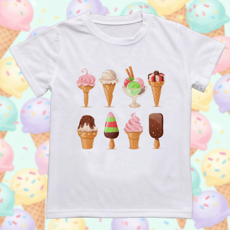 Boys & Girls Summer Tee – Comfort e allegria – T-shirt per bambini con una simpatica stampa