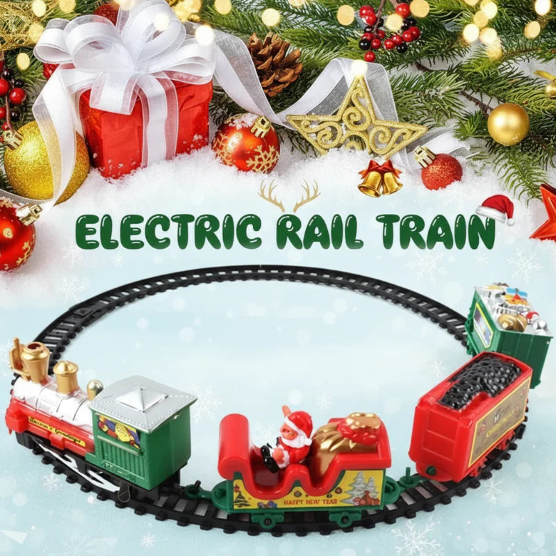 XmasTrain – Festoso e divertente – Set di trenini elettrici per Natale