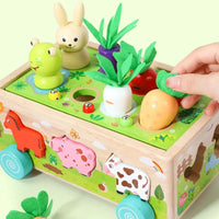 Thumbnail for Woods™ - Un carretto di divertimento! - Puzzle di animali e verdure