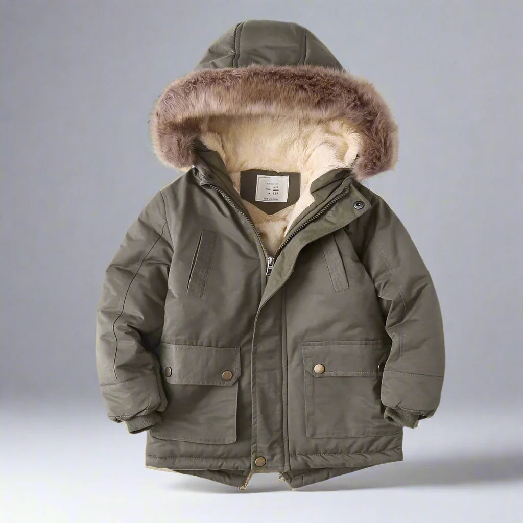 CozyTrend – Elegante e caldo – Parka invernale con collo di pelliccia