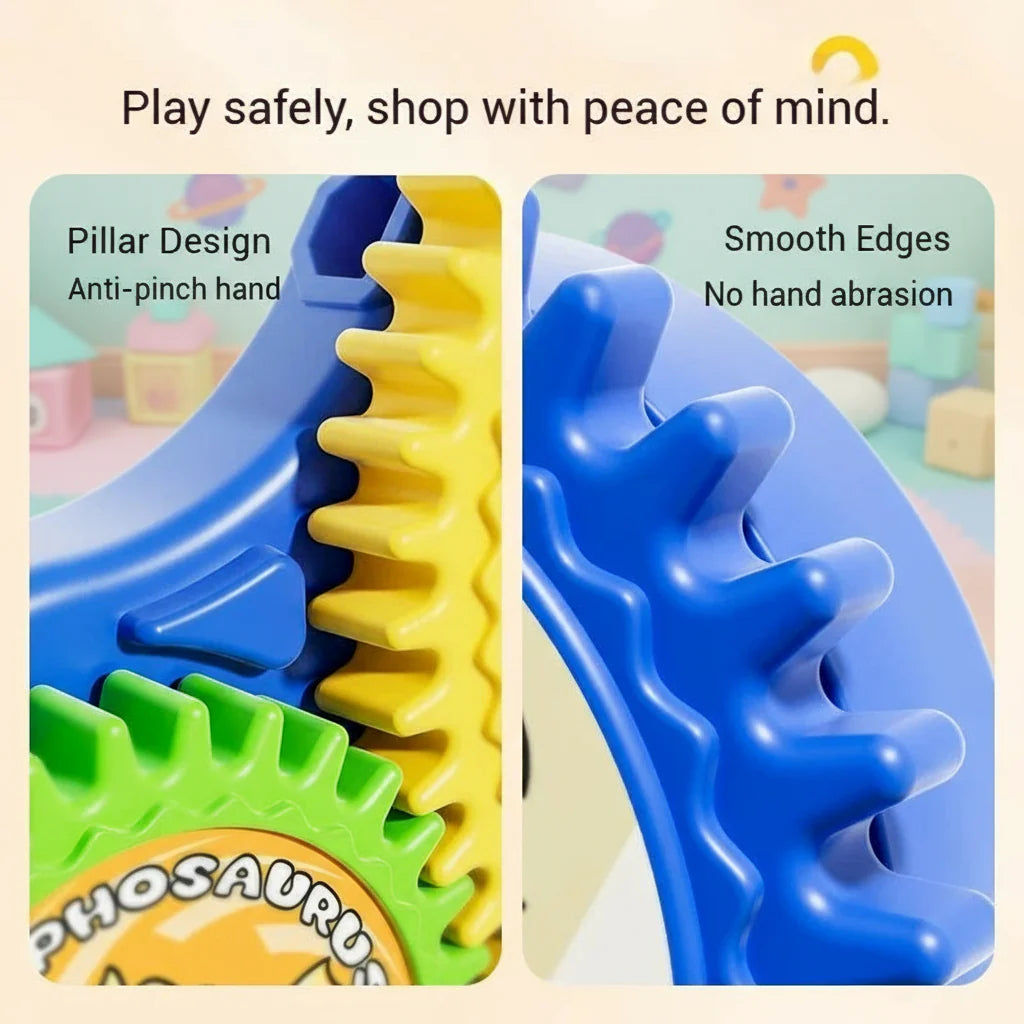 SmartGears – Educativo e divertente – Set di gioco con ingranaggi elettrici 3D