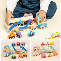 Thumbnail for CargoMatch – Creativo ed educativo – Camion in legno