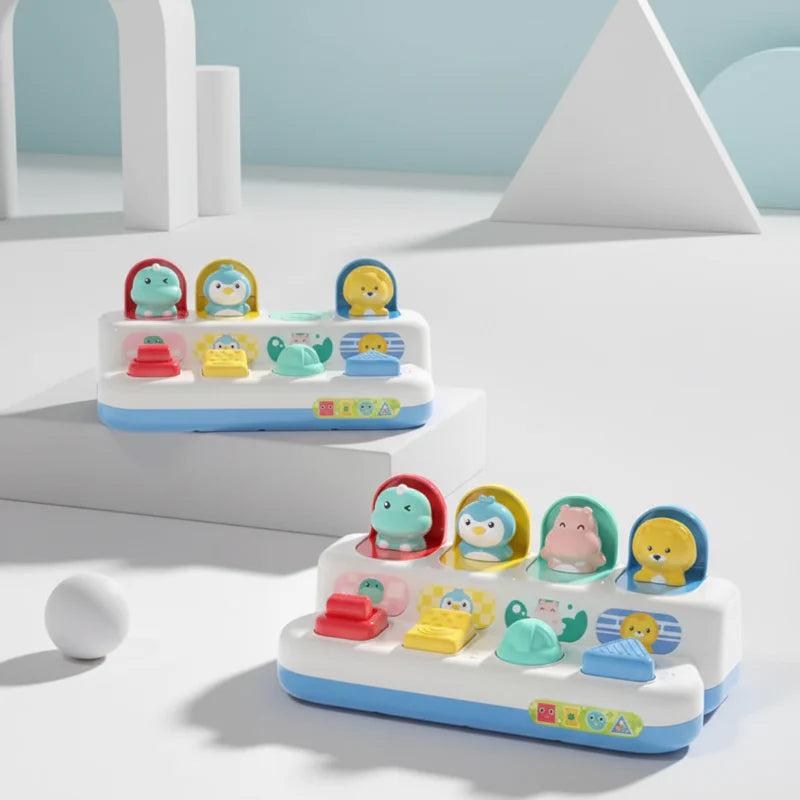 Pop Up Activity Toy – Scoprire e imparare – Giocattoli sensoriali per neonati