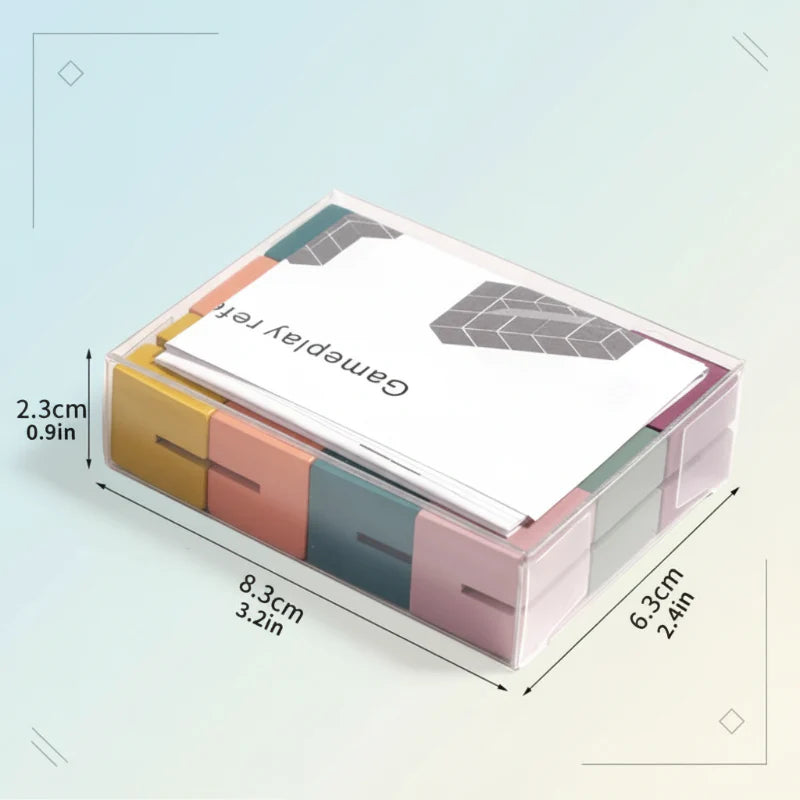 WoodCraft – Stimolante ed educativo – Puzzle con blocchi da costruzione in legno 3D