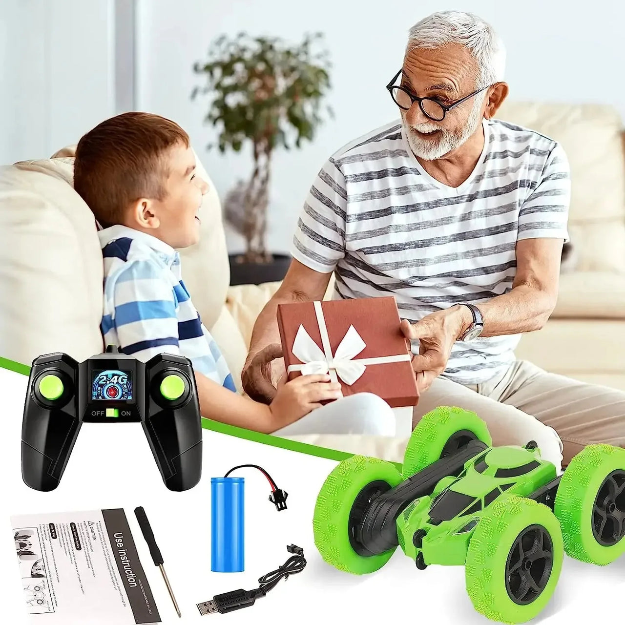 Flip Xtreme Auto™ – Rotolamento e corsa – Auto acrobatica RC