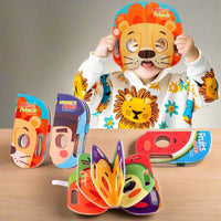 Thumbnail for Mask Book™ – Il bambino impara le prime impressioni - Libro delle maschere di stoffa