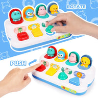 Thumbnail for Pop Up Activity Toy – Scoprire e imparare – Giocattoli sensoriali per neonati
