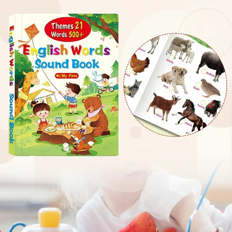 LittleVoices – Interattivo e divertente – Libro sonoro a tema (inglese)