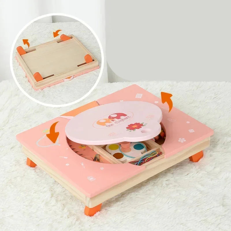 MiniDresser – Educativo e gioco di ruolo – Tavolo da toeletta per bambini