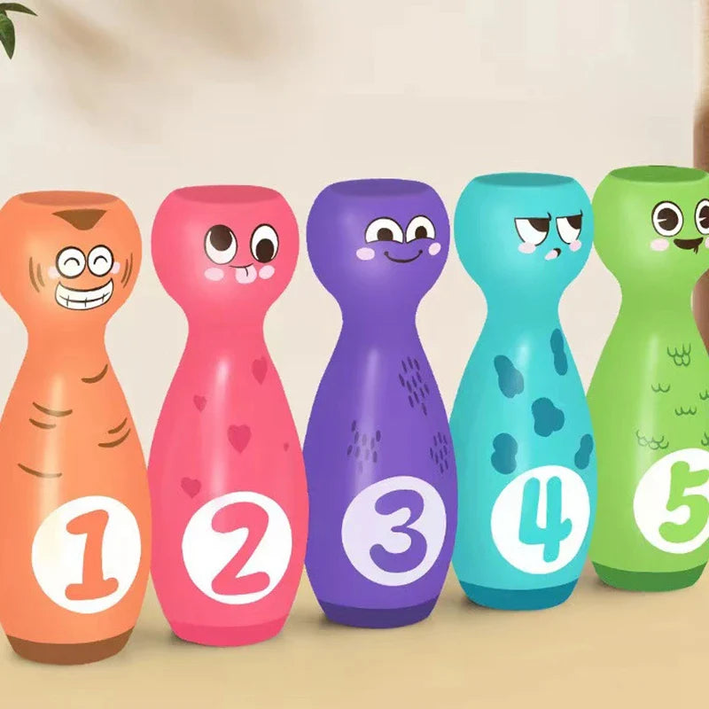 Bowling Game Set - Colorato e divertente - Set da bowling giocattolo